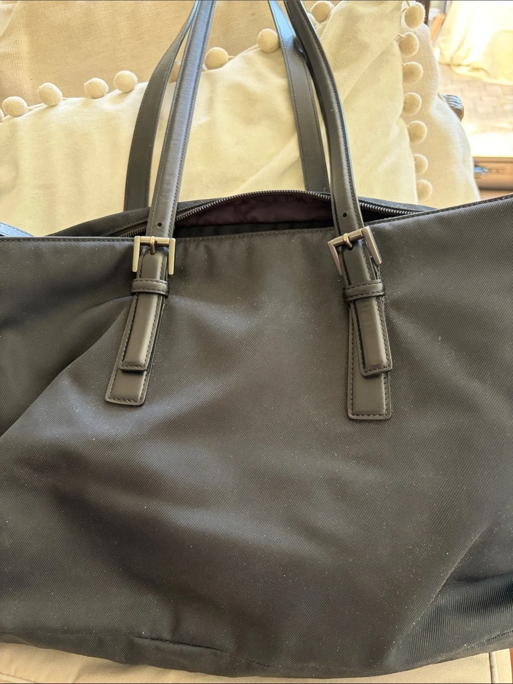 Coach Messenger Bag with Logo Lining